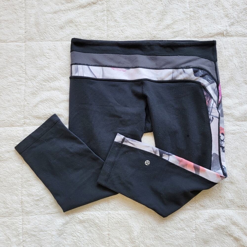 Lululemon Low Rise Capri Length Athletic Leggings